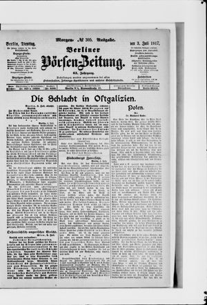 Berliner Börsen-Zeitung vom 03.07.1917