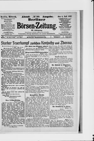 Berliner Börsen-Zeitung vom 04.07.1917