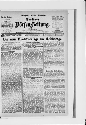 Berliner Börsen-Zeitung vom 06.07.1917
