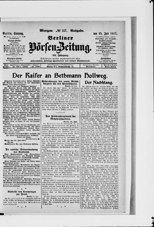 Berliner Börsen-Zeitung vom 15.07.1917