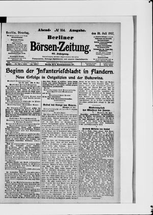 Berliner Börsen-Zeitung vom 31.07.1917