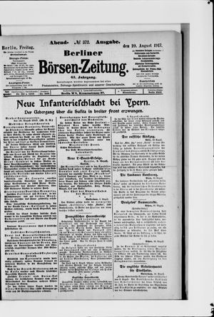 Berliner Börsen-Zeitung vom 10.08.1917