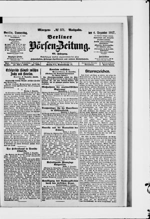 Berliner Börsen-Zeitung vom 06.12.1917