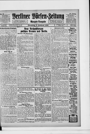 Berliner Börsen-Zeitung on Feb 4, 1919