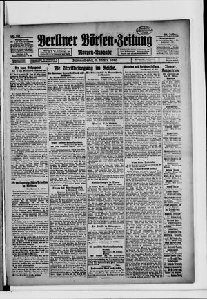 Berliner Börsen-Zeitung vom 01.03.1919