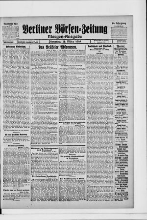 Berliner Börsen-Zeitung vom 18.03.1919