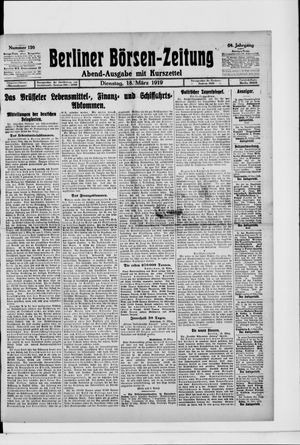 Berliner Börsen-Zeitung on Mar 18, 1919