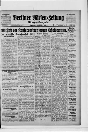 Berliner Börsen-Zeitung vom 28.03.1919