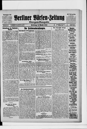 Berliner Börsen-Zeitung on Apr 4, 1919