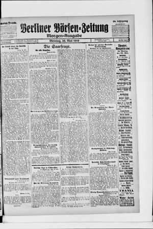 Berliner Börsen-Zeitung vom 26.05.1919