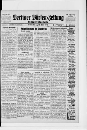 Berliner Börsen-Zeitung vom 12.06.1919