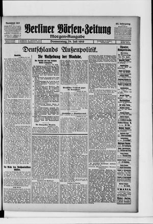 Berliner Börsen-Zeitung vom 24.07.1919