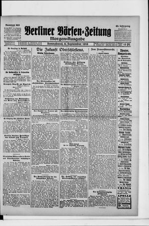 Berliner Börsen-Zeitung vom 06.09.1919