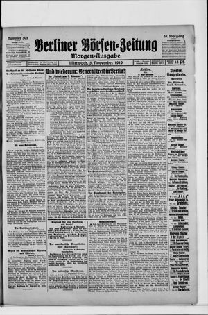 Berliner Börsen-Zeitung vom 05.11.1919