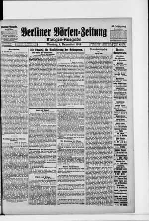 Berliner Börsen-Zeitung vom 01.12.1919