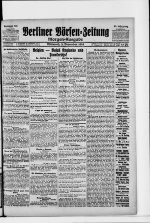 Berliner Börsen-Zeitung vom 03.12.1919