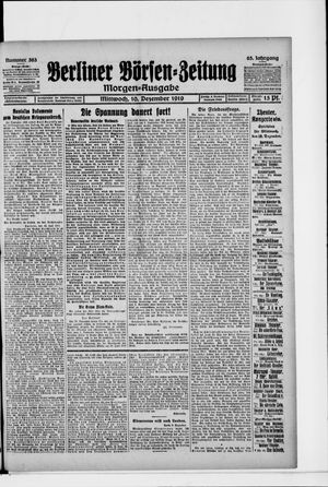 Berliner Börsen-Zeitung vom 10.12.1919