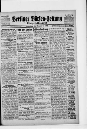 Berliner Börsen-Zeitung vom 28.12.1919