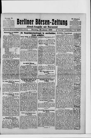 Berliner Börsen-Zeitung vom 20.01.1920