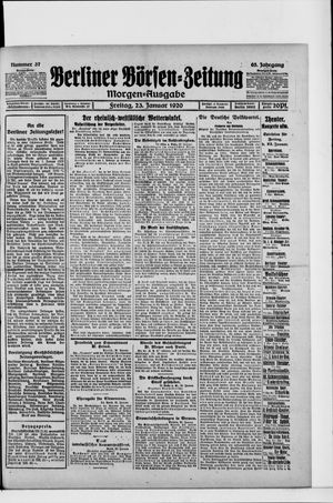Berliner Börsen-Zeitung vom 23.01.1920