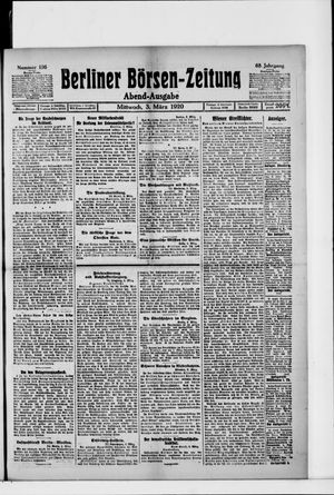 Berliner Börsen-Zeitung vom 03.03.1920