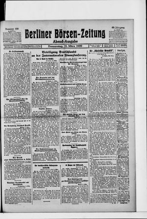 Berliner Börsen-Zeitung vom 11.03.1920