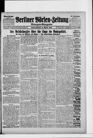 Berliner Börsen-Zeitung vom 03.04.1920
