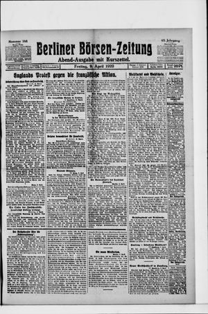 Berliner Börsen-Zeitung on Apr 9, 1920