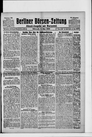 Berliner Börsen-Zeitung vom 05.05.1920