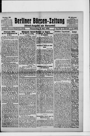 Berliner Börsen-Zeitung vom 06.05.1920