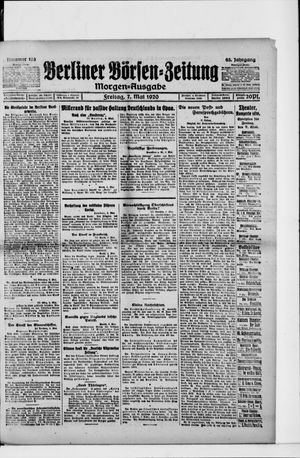 Berliner Börsen-Zeitung vom 07.05.1920