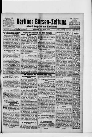 Berliner Börsen-Zeitung vom 17.05.1920