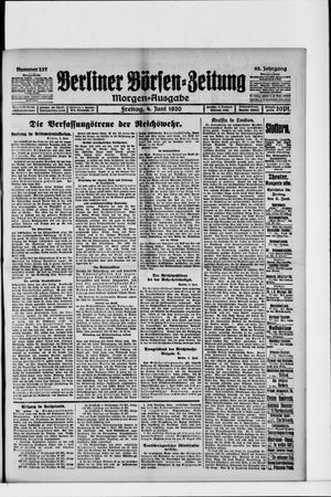 Berliner Börsen-Zeitung vom 04.06.1920