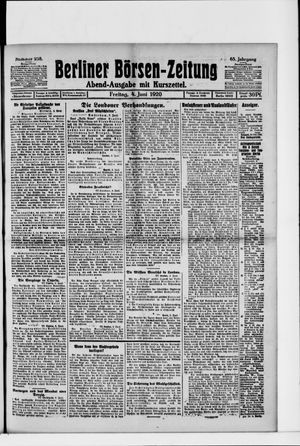 Berliner Börsen-Zeitung vom 04.06.1920