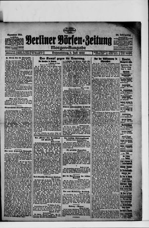 Berliner Börsen-Zeitung vom 01.07.1920