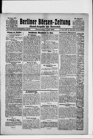 Berliner Börsen-Zeitung vom 01.07.1920