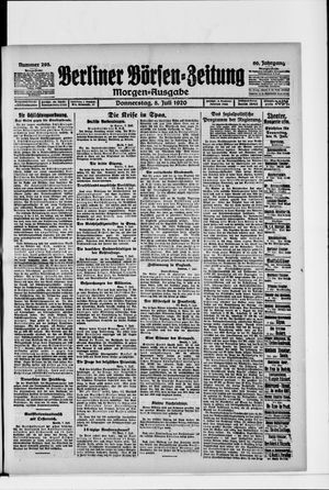 Berliner Börsen-Zeitung vom 08.07.1920