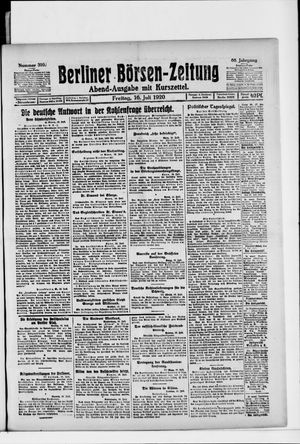 Berliner Börsen-Zeitung vom 16.07.1920