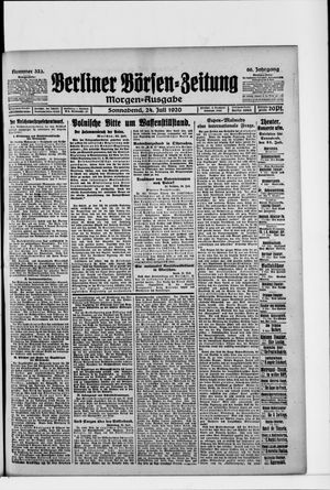 Berliner Börsen-Zeitung vom 24.07.1920