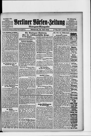 Berliner Börsen-Zeitung vom 28.07.1920