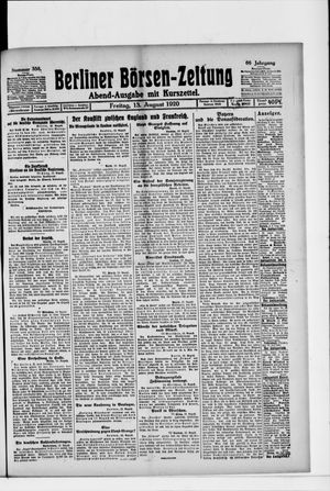 Berliner Börsen-Zeitung vom 13.08.1920