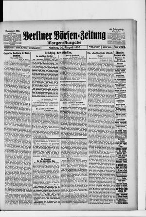 Berliner Börsen-Zeitung vom 20.08.1920