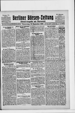 Berliner Börsen-Zeitung vom 16.09.1920