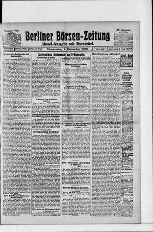 Berliner Börsen-Zeitung vom 02.12.1920