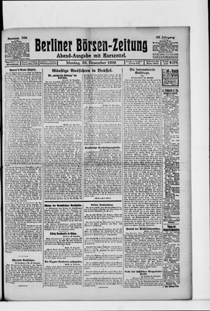 Berliner Börsen-Zeitung vom 20.12.1920