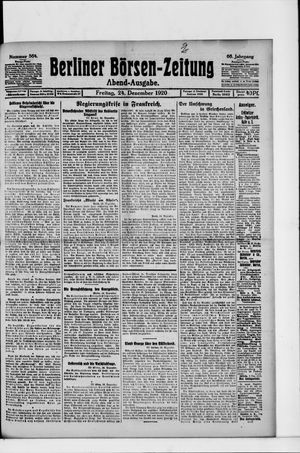 Berliner Börsen-Zeitung vom 24.12.1920