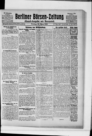 Berliner Börsen-Zeitung vom 18.03.1921