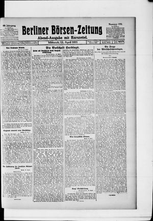 Berliner Börsen-Zeitung vom 13.04.1921