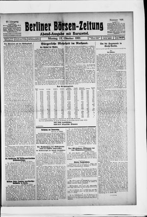 Berliner Börsen-Zeitung vom 17.10.1921