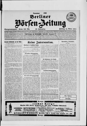 Berliner Börsen-Zeitung vom 16.03.1923